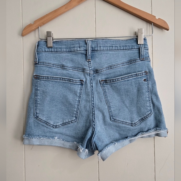 Madewell High-Rise Denim Shorts-Size 25 - Picture 8 of 8
